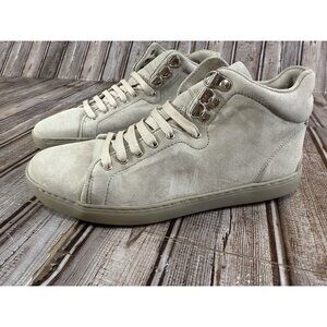 Rag & Bone Kent High Top Suede Leather Sneakers  Size 37 US 7 grey New In Box
